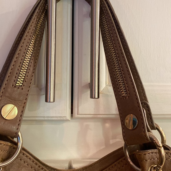 Michael Kors Brown Leather Tote Bag - Picture 6 of 10